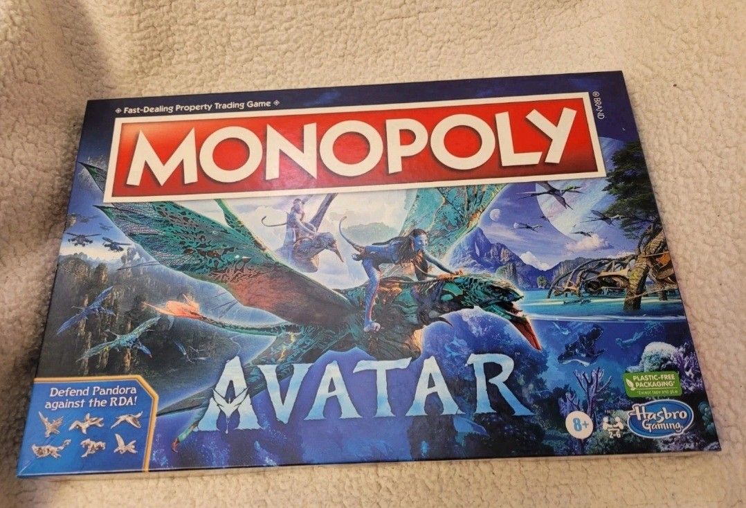 Monopoly Avatar Edition Board Game Hasbro Sealed