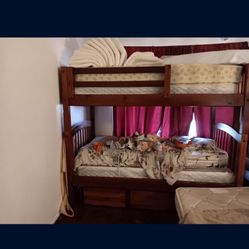 Bunk Bed And Single Bed