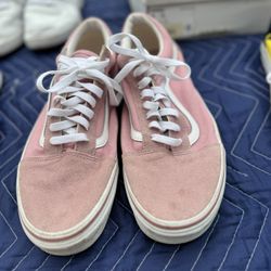 Men Pink Vans Size 11