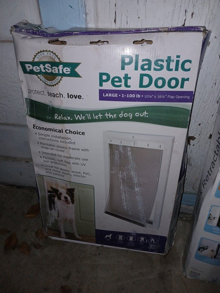 Doggy Door And Gate