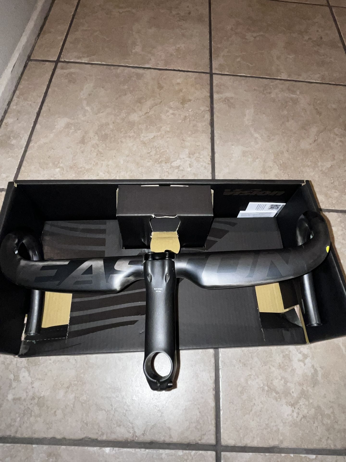 Carbon Easton EC70 Aero Handlebar Enve Stem