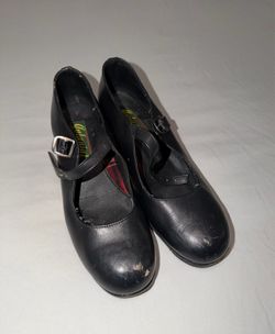Colonial folklorico shoes negros