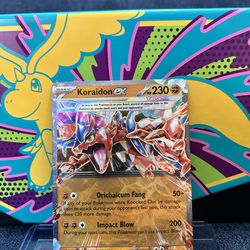 Koraidon Ex #121 Pokemon TCG Ascended Heroes