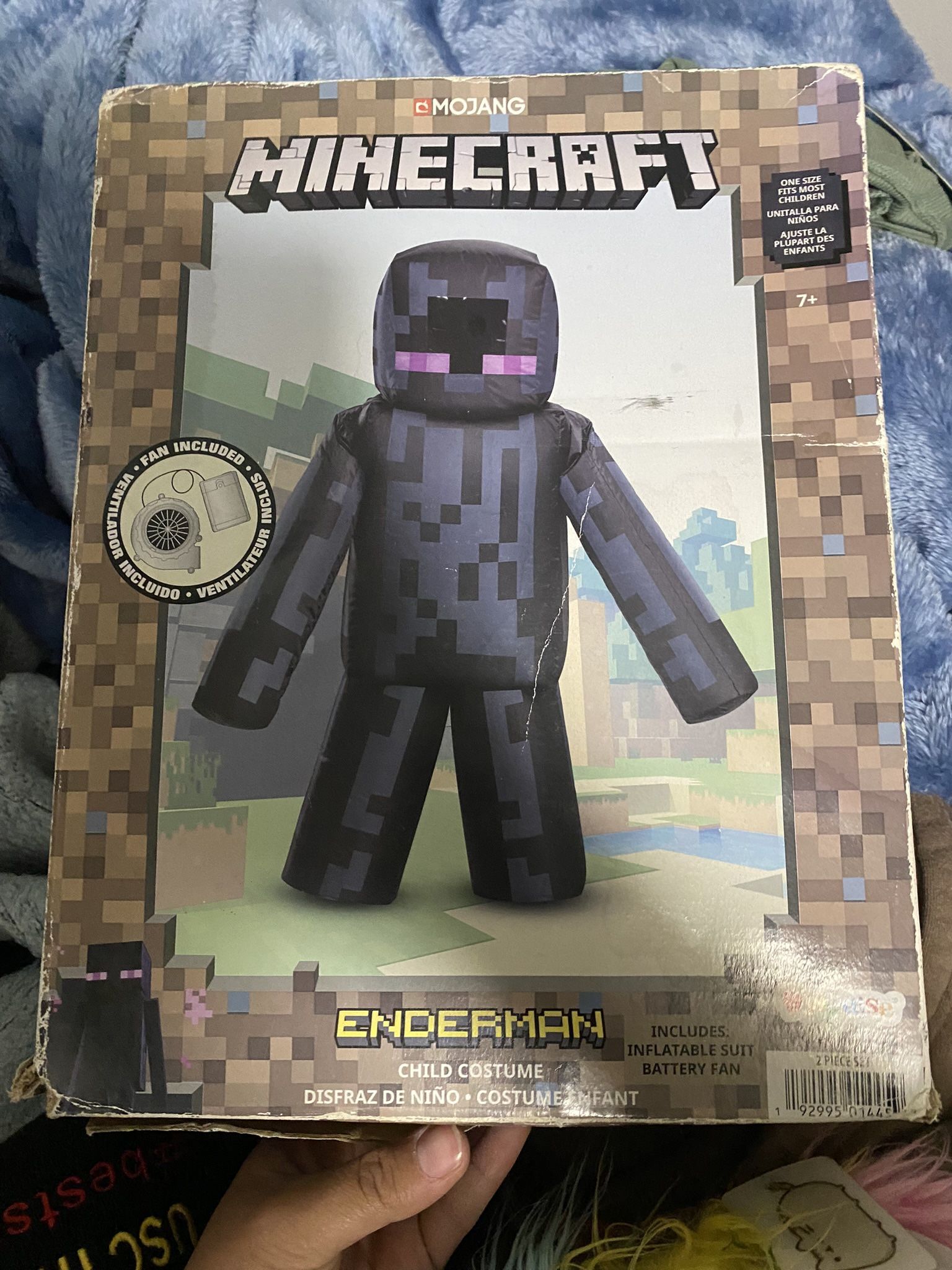 Minecraft Enderman Halloween Inflatable Costume