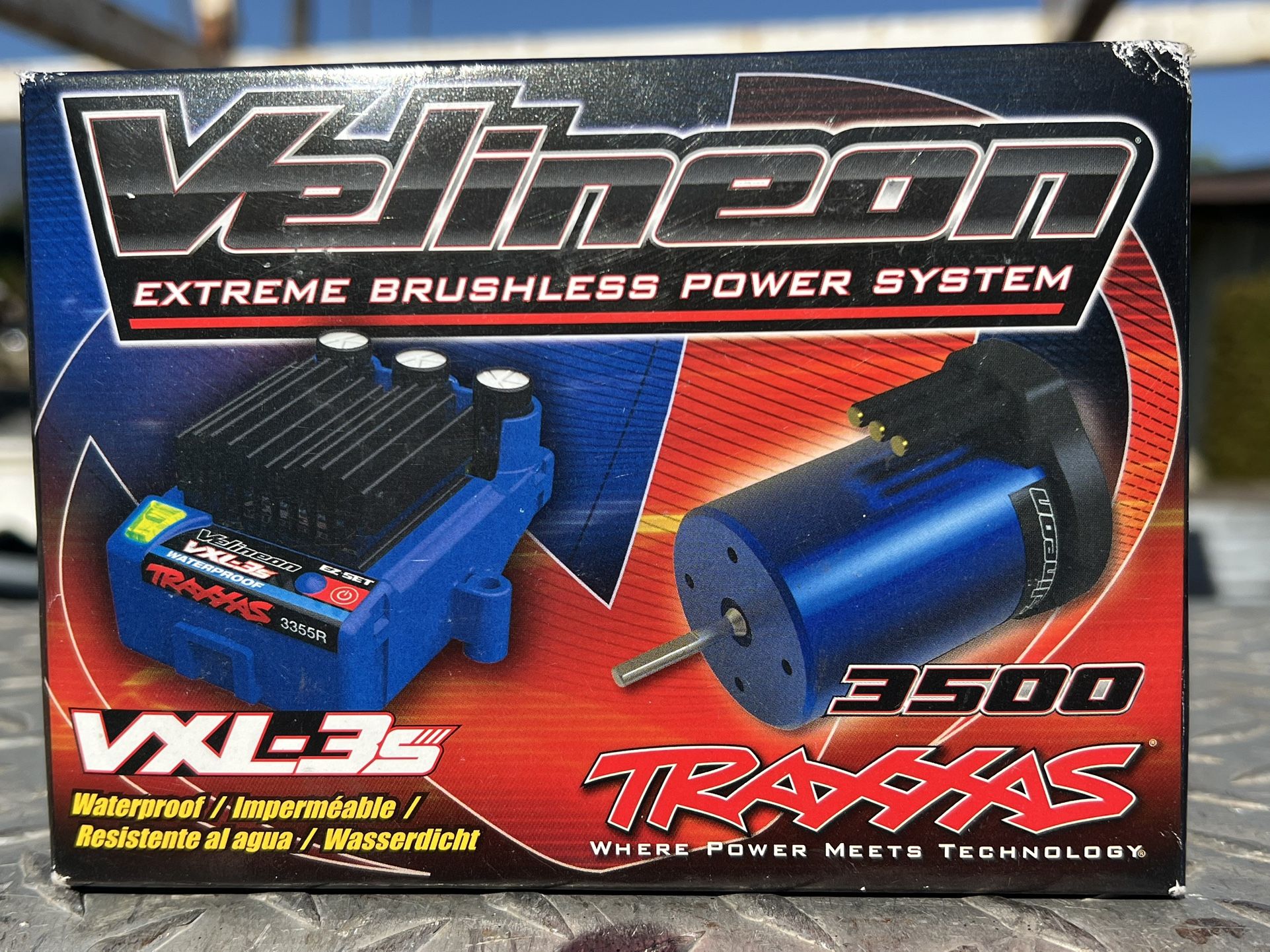 Traxxas Velineon 3500 VXL-3s System Brand New sealed box NO TRADES