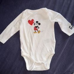 NWOT Baby Gap Mickey Onesie - Disney