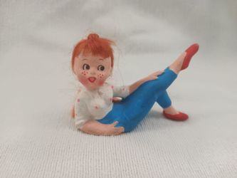 Vintage chalkware figurine