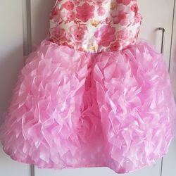 Baby 1- 2 Year Dress In Pink
