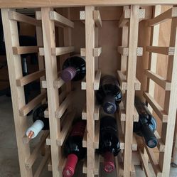 Wooden Wine Rack