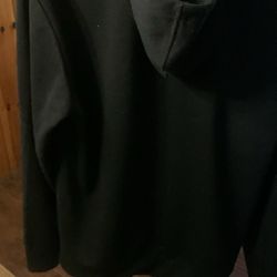 Black Zip Up Hoodie