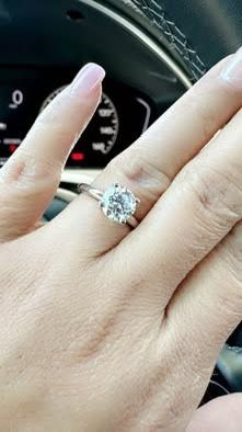 Lab grown Diamond ring