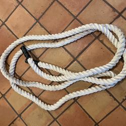 Weighted Fitness Battle Rope for High Intensity Exercise 