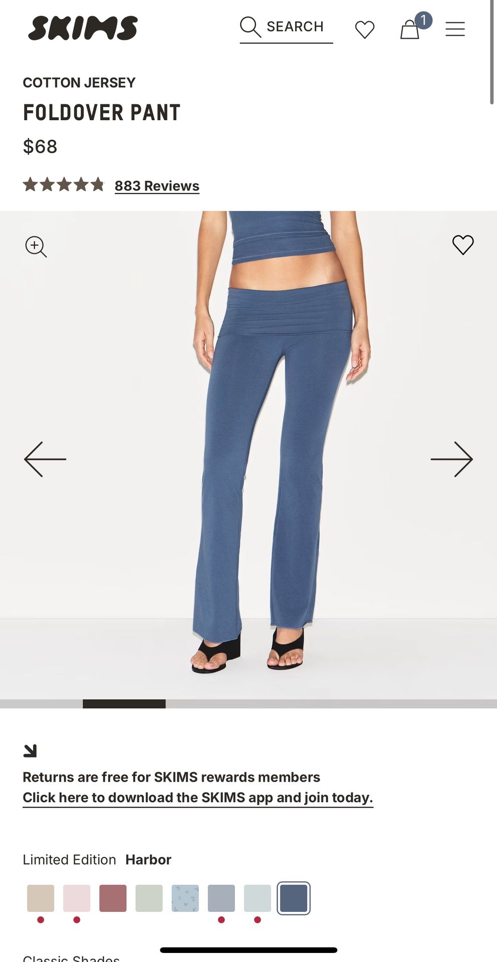 New Skims Top And Bottom Set- Size Medium