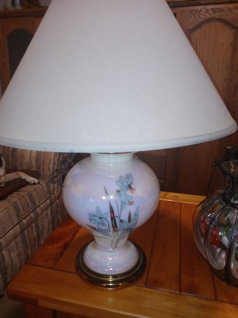 Beautiful  Lamp  And Nice Shade
