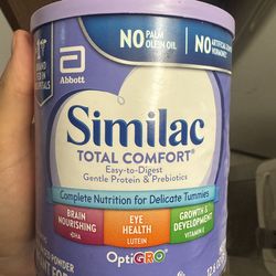 Similac total comfort purple can