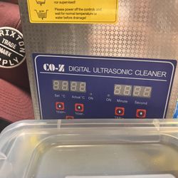 Digital Ultra Sonic Cleaner , VERY Good Condition