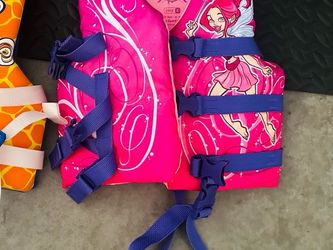 Full Throttle Pink Fairy Kids Life Jacket