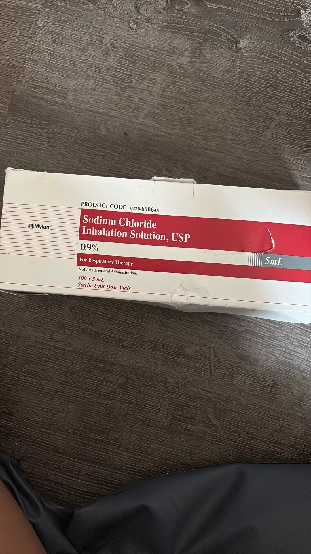 Sodium Chloride Inhalation Solution