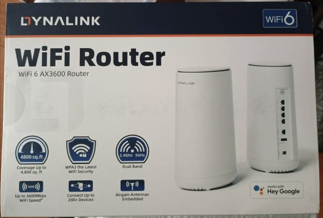 Dynalink Wifi 6 AX3600 Router (DL-WRX36)