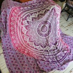 Boho Bohemian Medallion Duvet Cover Queen