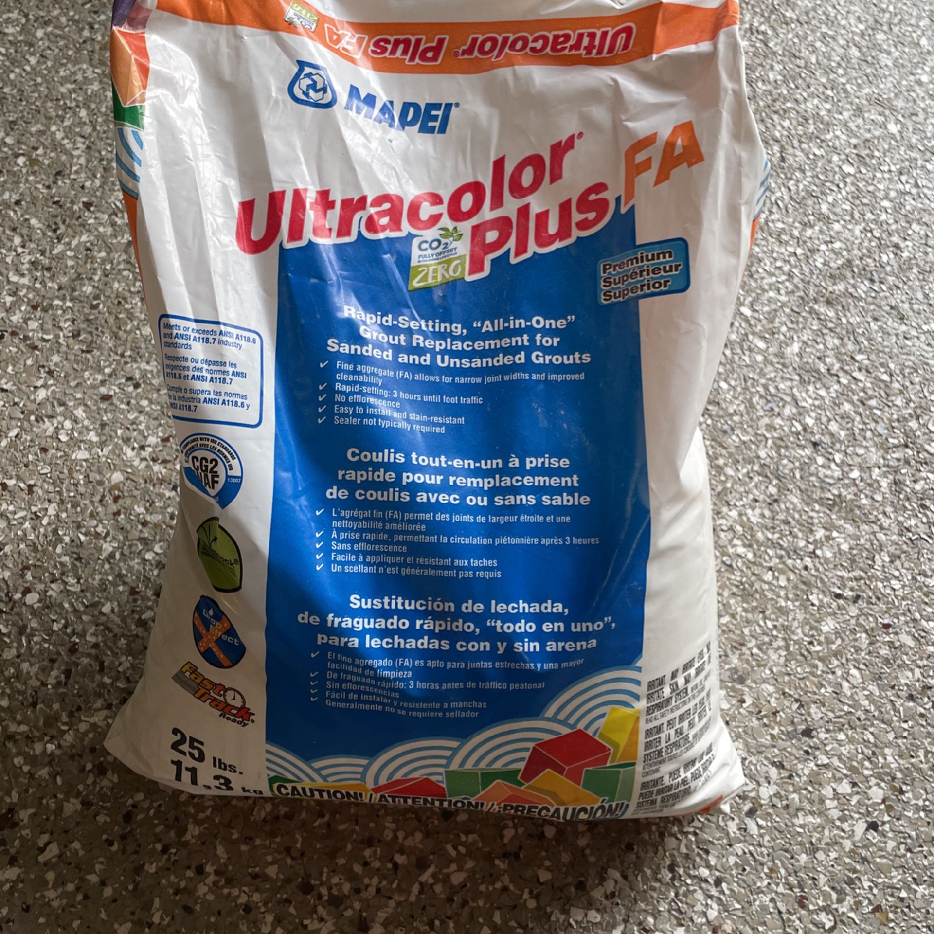 Mapei Avalanche Grout Free