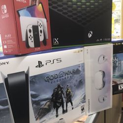 ps5 disc xbox Nintendo Switch Oculus Meta Quest2 New Sealed No Credit Needed Pay Down Only