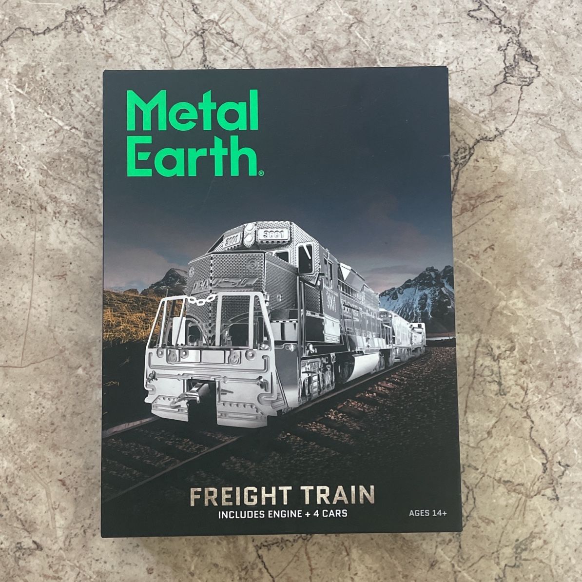 Metal earth freight train deals