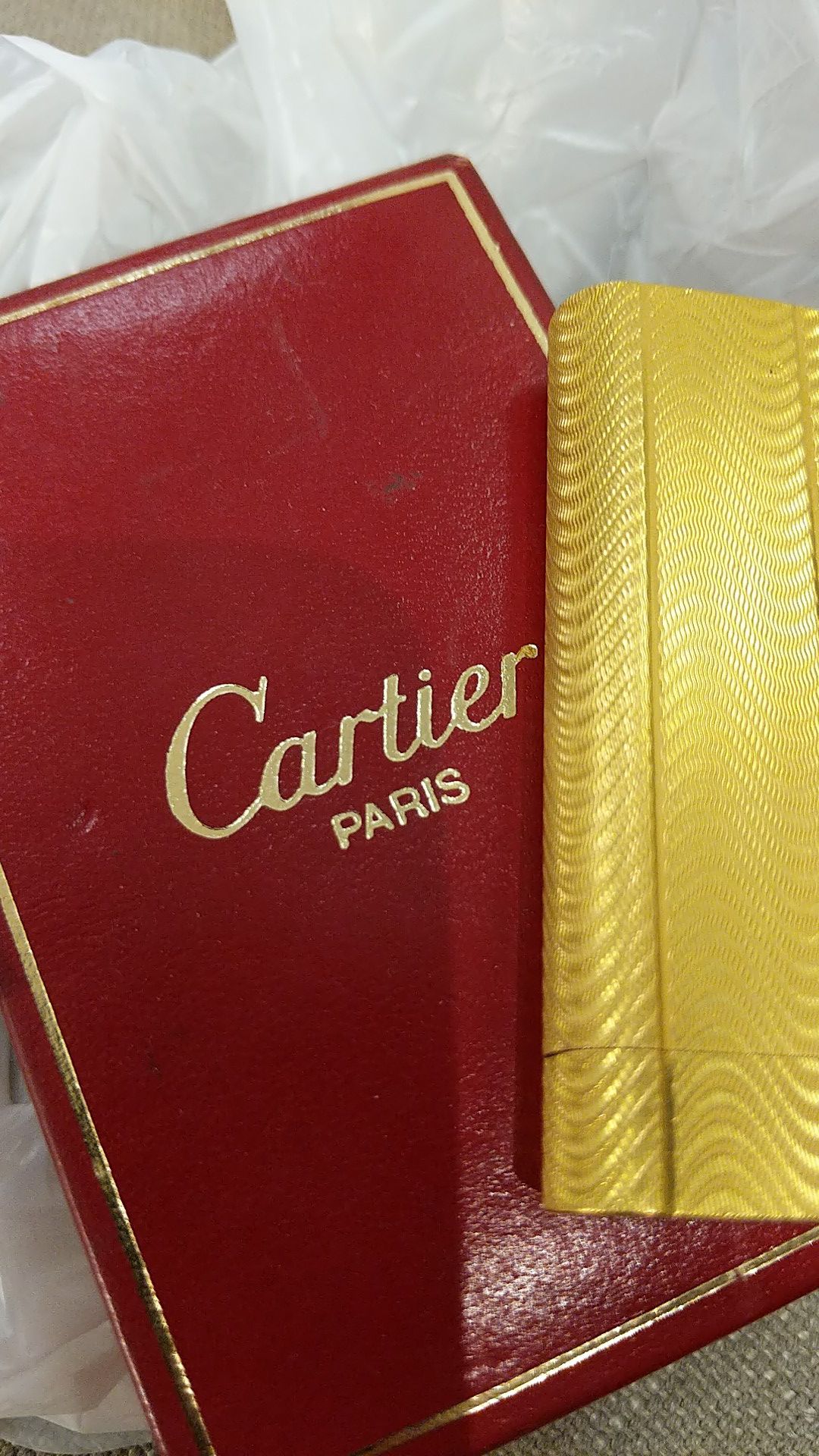 CARTIER LIGHTER WITH BOX