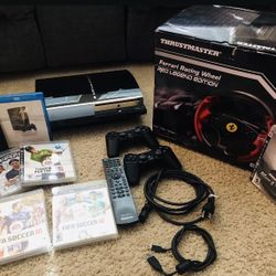 PS3 Console Lot with Games