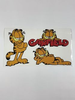 Garfield Cartoon UV Sticker