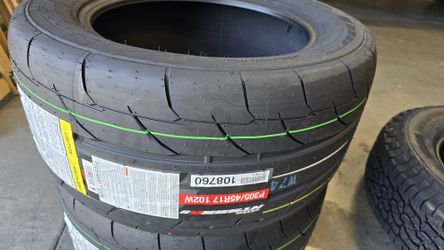 New Tires 305/45R17 Nitto NT555RII Drag Radials $349 Each 