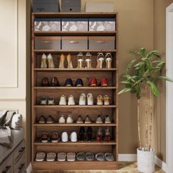XK00470 Freestanding Shoe Cabinet, 9-Tier 40-45 Pairs Shoe Storage Rack