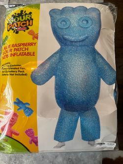 Inflatable Sourpatch Kid Costume