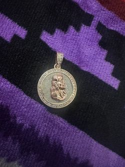 18k Plated Over Copper Pendant