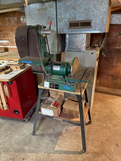 Grizzly G1183 Heavy Duty 6x48 Belt / 12" Disc Combo Sander