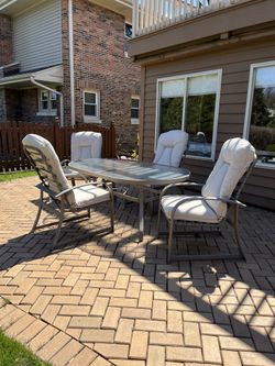 Outside Table and Chairs  