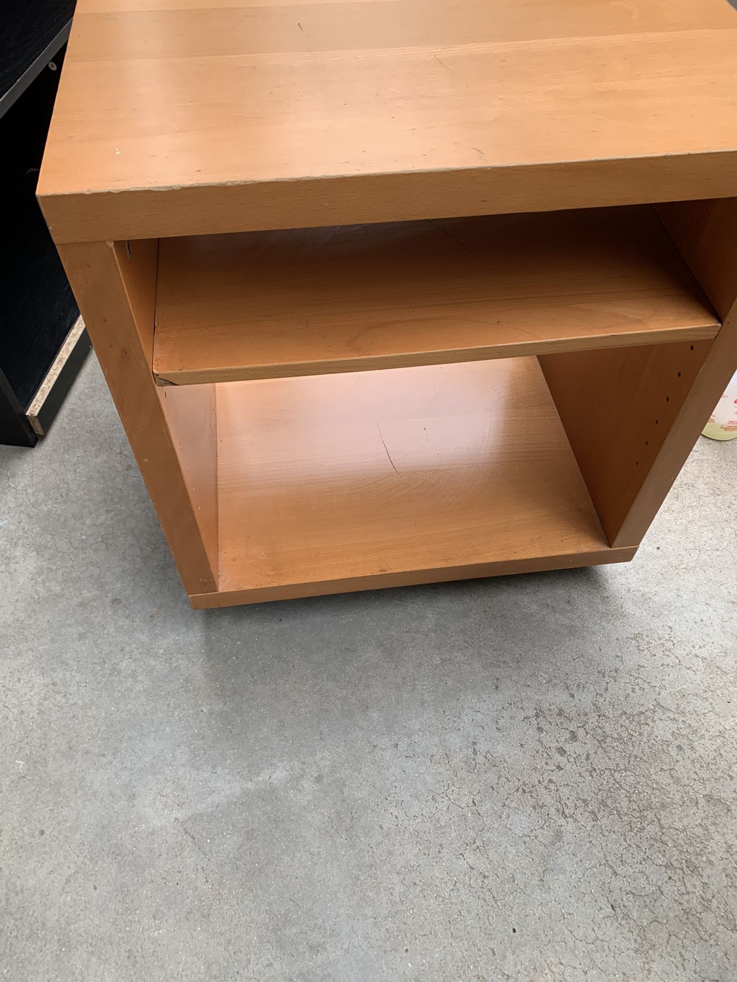 Small rolling bookcase