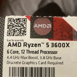 ryzen 5 3600X gaming cpu