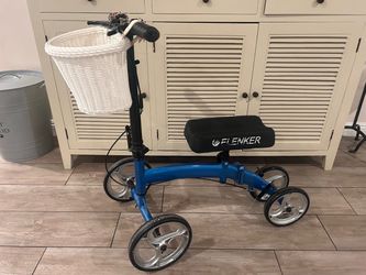 ELENKER Knee Scooter with Basket – Very Good Condition – $60