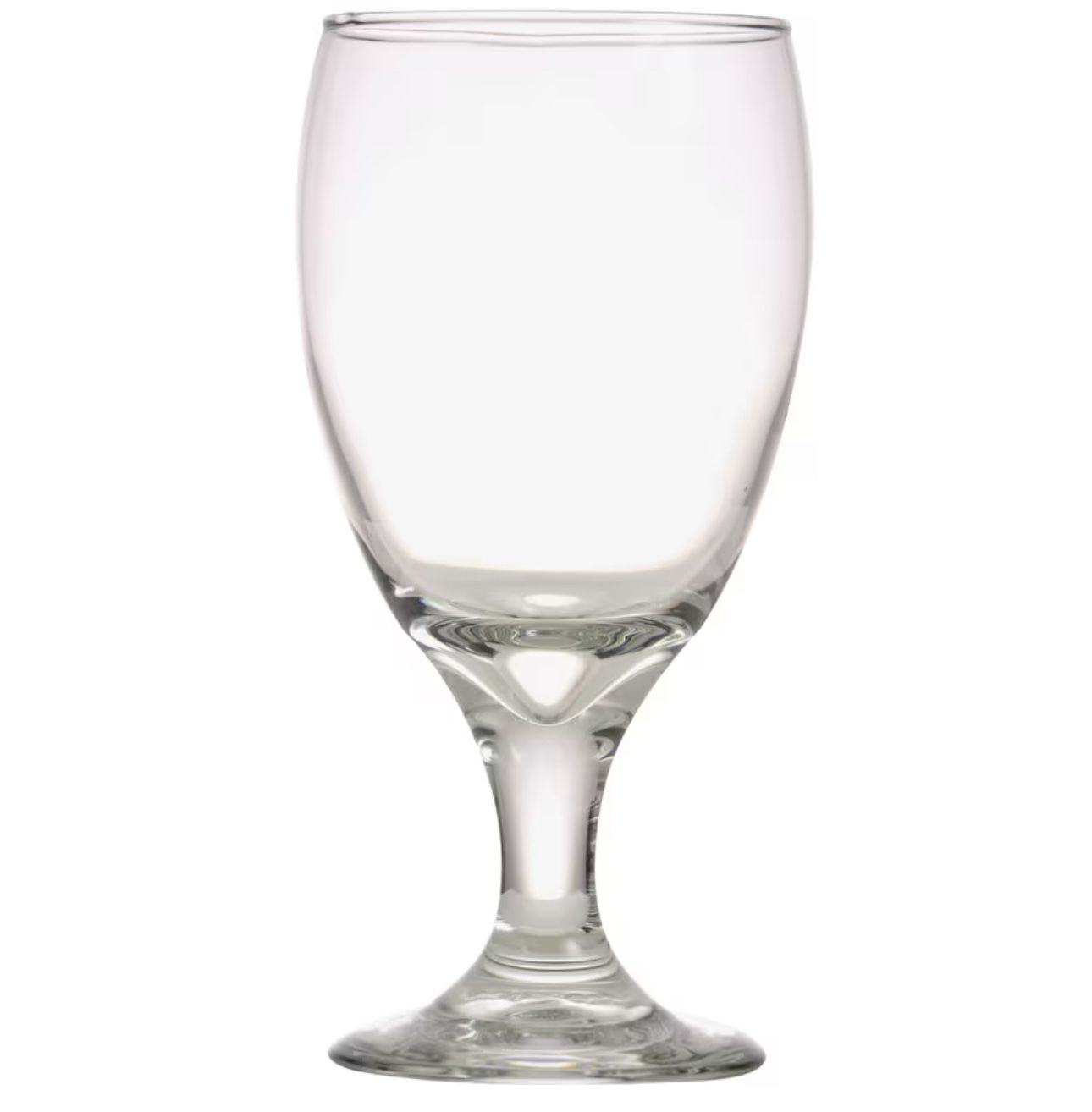 Clear Oliver Glass Water Goblets, 16.25 oz. (4 Pack)