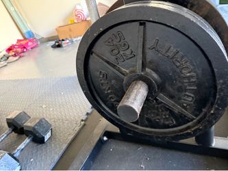 Olympic Weight Plates $1.50 per lb (4x45, 2x35, 2x25)