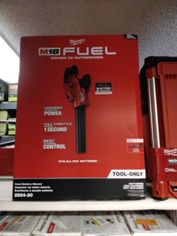 MILWAUKEE DUAL BATTERY BLOWER