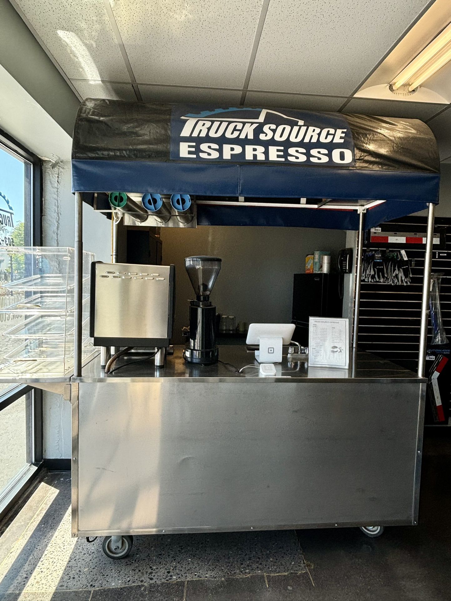 Mobile Espresso Coffee Cart