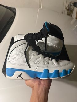 Jordan’s 9s powder blue