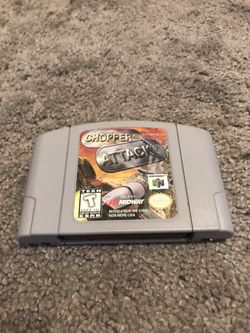 Chopper Attack Original - N64 (Tested & Working)