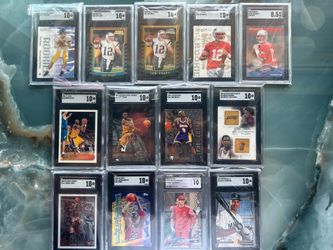 High end sports cards for sale . Tom Brady rookies Michael jordan Shohei Ohtani Kobe LeBron , see pics