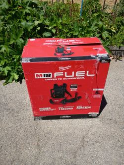 M18 backpack blower no batteries or charger