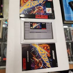 Axelay  Super Nintendo Complete 