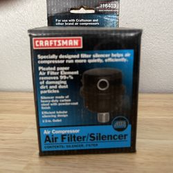 Air Compressor Air Filter/Silencer