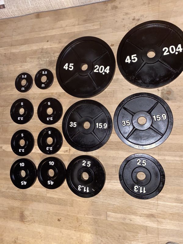 Olympic weights set. for Sale in Los Angeles, CA OfferUp